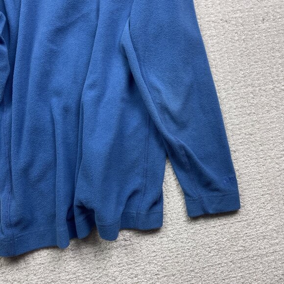 Mountain Hardwear Blue Polartec Fleece 1/2 Zip Jacket Men M Outdoor Hiking Read - Picture 14 of 15